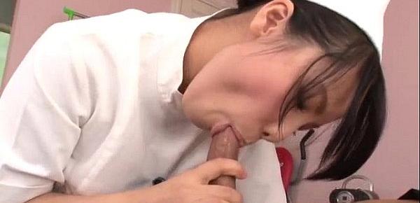  Miho Tsujii Asian nurse in need for cock in her pussy